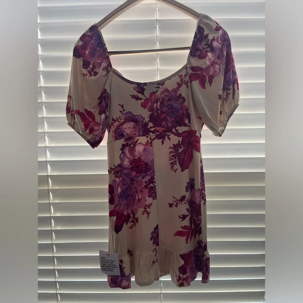 NWT asos Petite Women’s Floral Tunic / Dress - Size 12 Petite - Picture 5 of 5